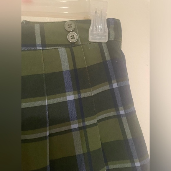 WeWoreWhat PLAID TENNIS SKIRT SKORT PLEATED NEW NWOT 0 XS SOLD OUT $128 REVOLVE - Picture 6 of 8